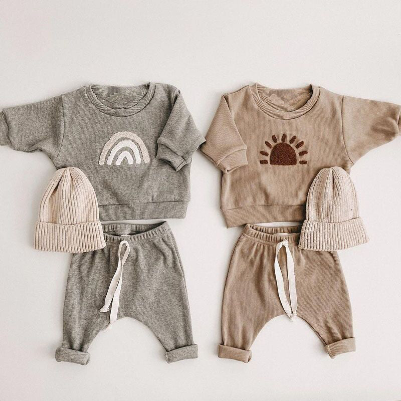 baby jogger outfit Chase Jogger Set, 0-3 Months / Gray