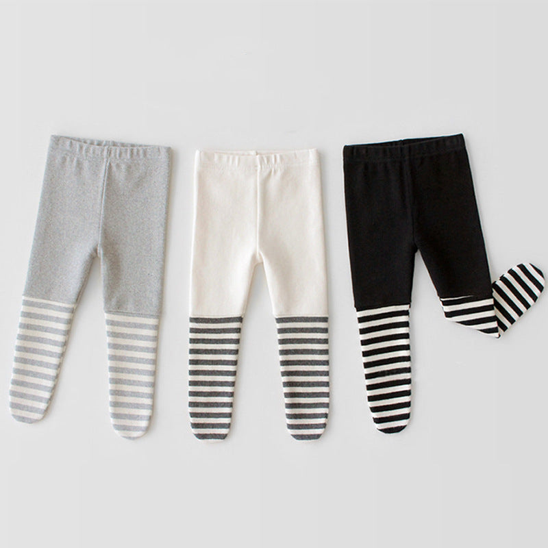 Willow Stripes Leggings - Clothing - Ashmi & Co.