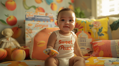 Georgia Gems: 25 Charming Baby Names Rooted in Peach State Pride