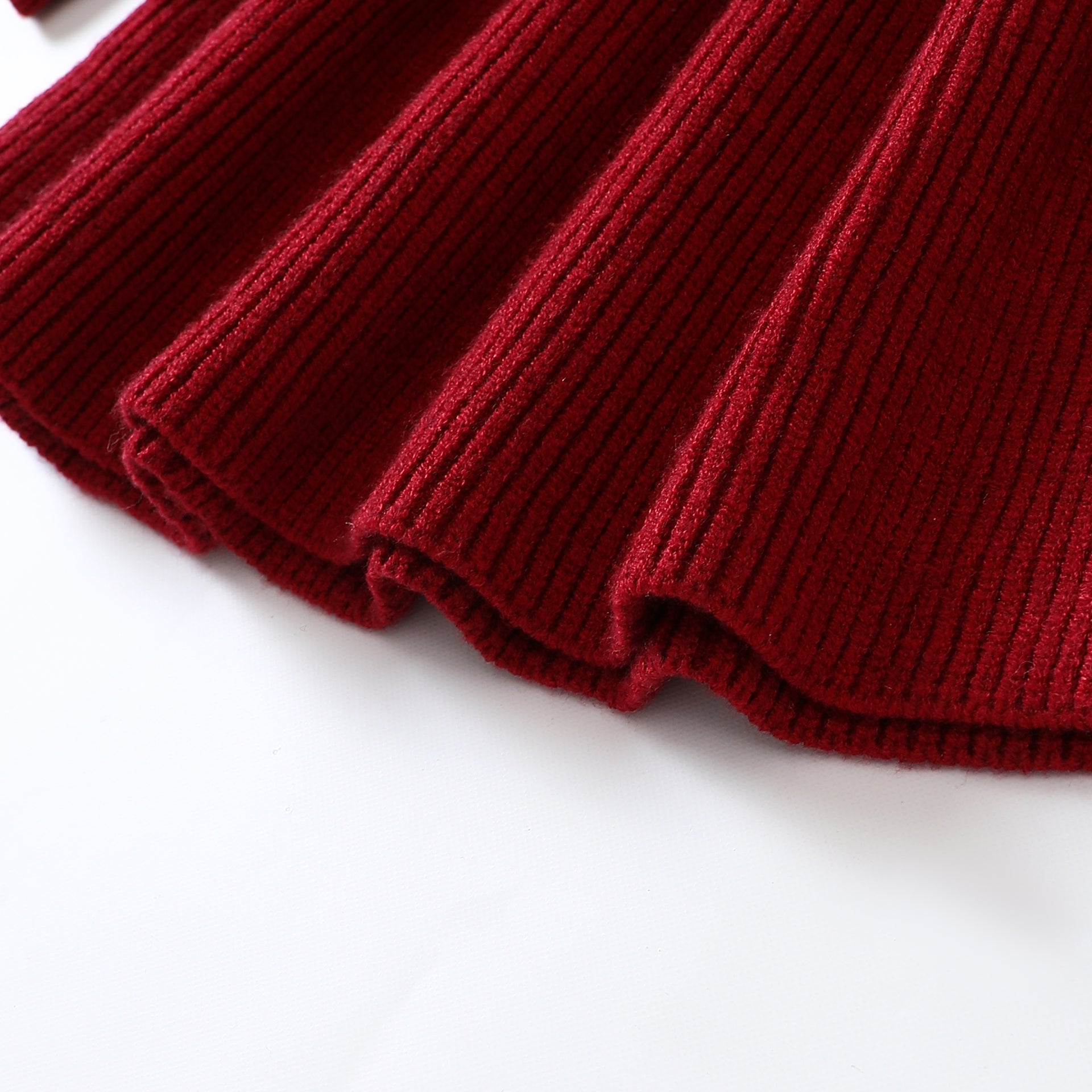 Yara Dress - Red clothing flat lay