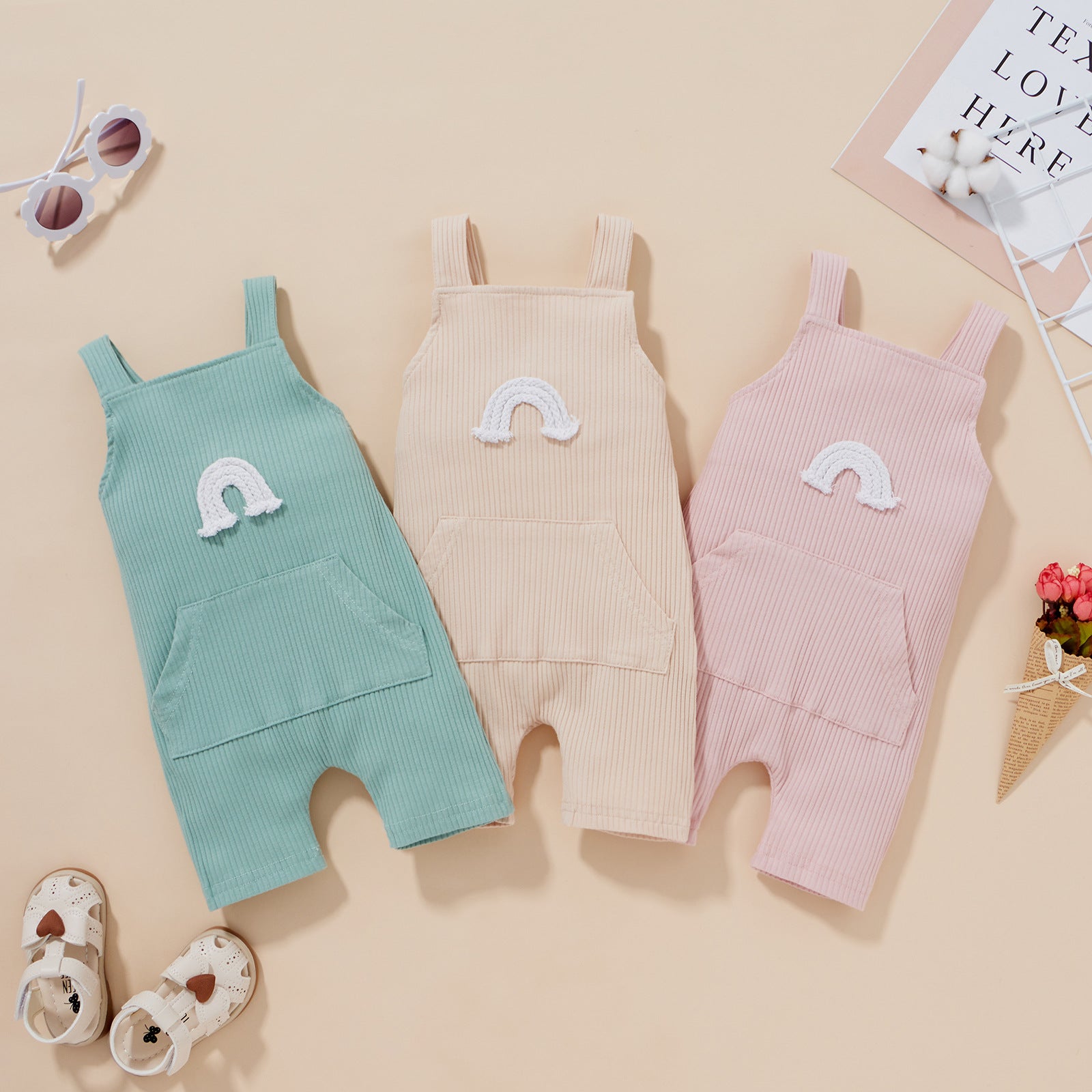 Josie Overall - Premium Baby Overalls by Ashmi & Co.