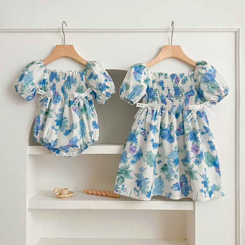 Astrid Romper Dress - Premium Baby Romper by Ashmi & Co.