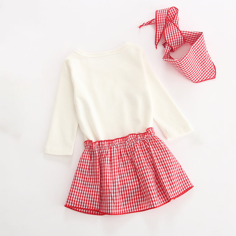 3 piece baby girl outfit