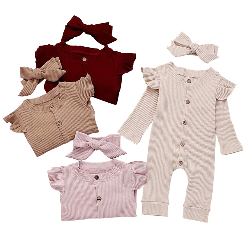 Lilly Romper with Headband - Clothing - Ashmi & Co.