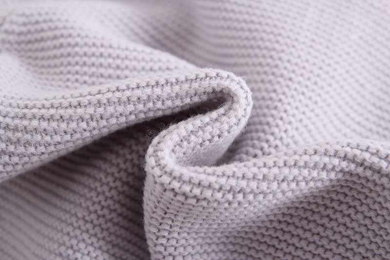 knitted baby romper unisex