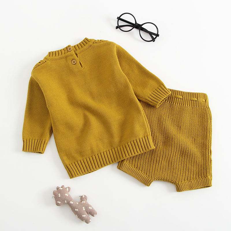 cable knit sweater romper baby