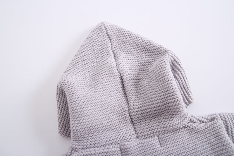 baby hooded romper