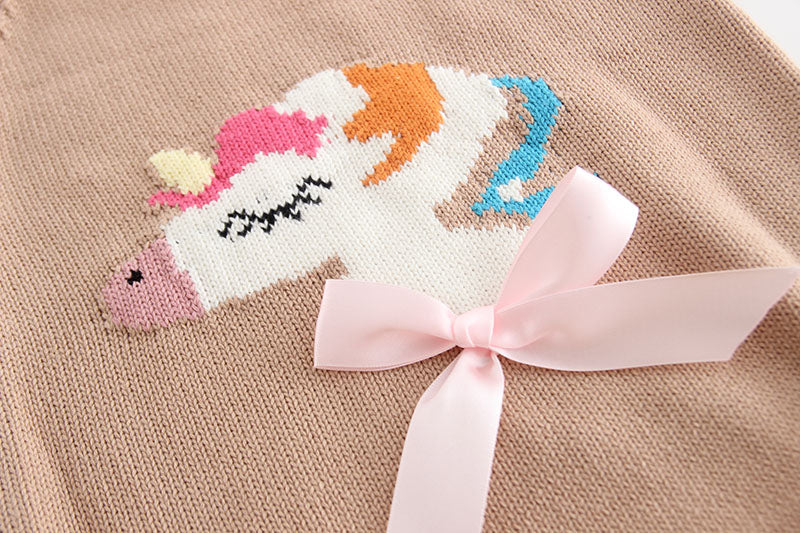 unicorn onesie baby girl